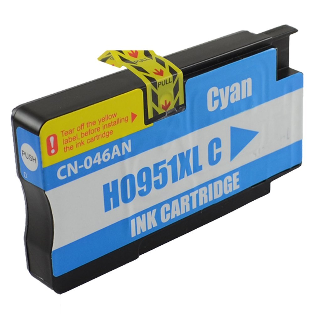 HP 951XL (CN046AE) inktcartridge cyaan hoge capaciteit (huismerk)