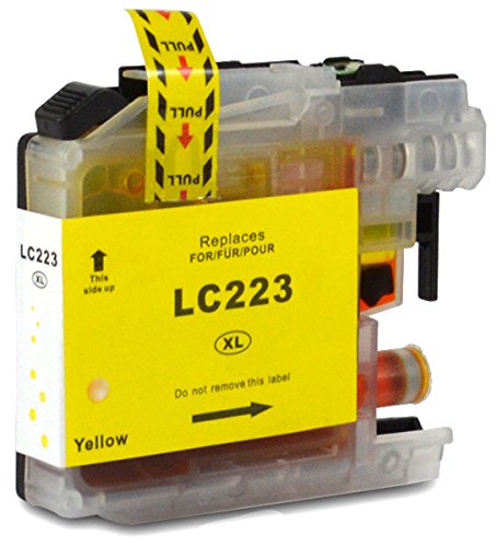 Brother LC-223Y inktcartridge geel met chip huismerk