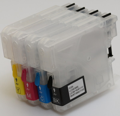 Refill Brother LC-985 inktcartridges