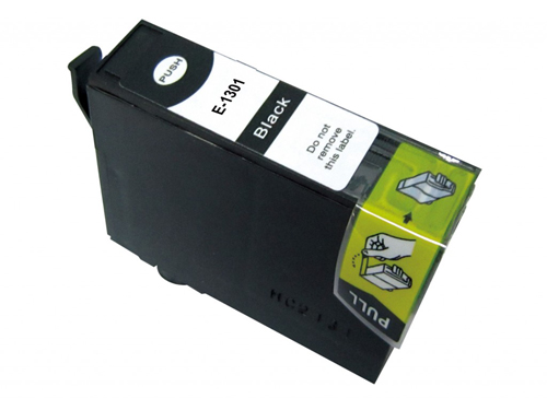 Epson T1301 inktcartridge zwart met chip (huismerk)
