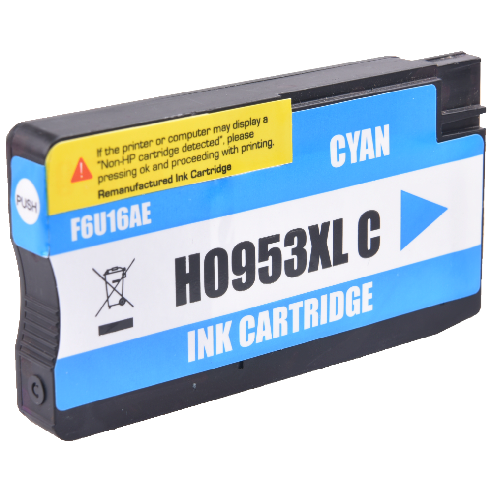 HP 953XL (F6U16AE) inktcartridge cyaan hoge capaciteit (huismerk)