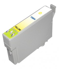 Epson T0804 inktartridge geel met chip (huismerk)