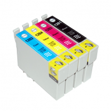 Epson T1285 voordeelset 8 stuks huismerk met chip