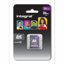 32GB Integral SDHC card Class 10 (20MB/s)
