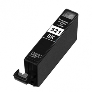 Canon CLI-521BK inktcartridge zwart met chip (huismerk)