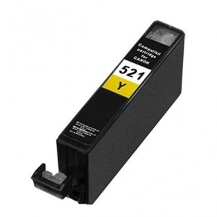 Canon CLI-521Y inktcartridge geel met chip (huismerk)