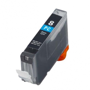 Canon CLI-8PC inktcartridge foto cyaan met chip (huismerk)
