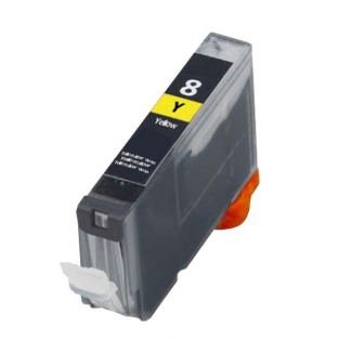 Canon CLI-8Y inktcartridge geel met chip (huismerk)