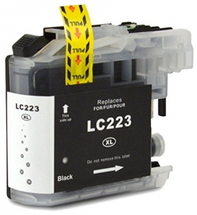 Brother LC-223Bk inktcartridge zwart  met chip huismerk