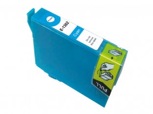 Epson T1302 inktcartridge cyaan met chip (huismerk)