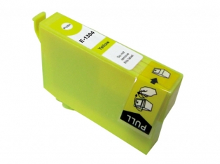 Epson T1304 inktcartridge geel met chip (huismerk)