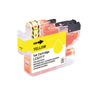 Brother LC-3217Y inktcartridge geel huismerk