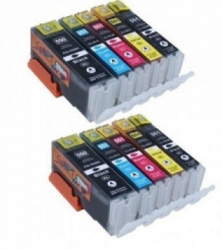 Canon PGI-550 / CLI-551 XL voordeelset 10 stuks huismerk met chip