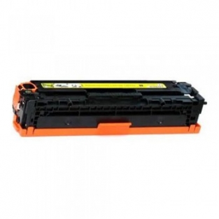 HP 128A (CE322A) toner geel (huismerk gratis verzonden)