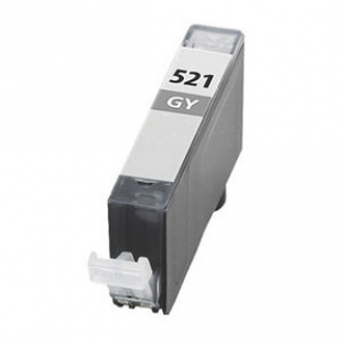 Canon CLI-521GY inktcartridge grijs met chip (huismerk)