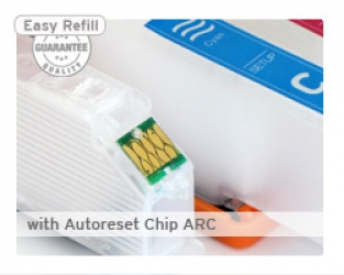 Refill 26XL T2636 cartridges + Autoreset chip