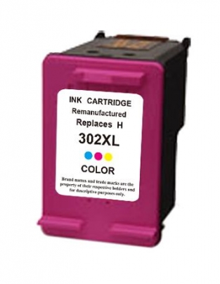 HP 302XL (F6U67AE) inktcartridge kleur hoge capaciteit (Megadealshop huismerk)