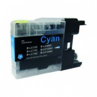 Brother LC-1220 / LC-1240 / LC-1280 inktcartridge cyaan huismerk