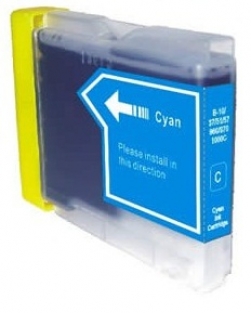 Brother LC-1000 inktcartridge cyaan (huismerk)