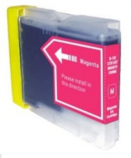 Brother LC-970M inktcartridge magenta (huismerk)