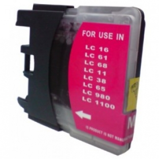 Brother LC-1100M inktcartridge magenta huismerk