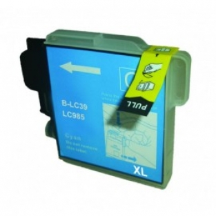 Brother LC-985C inktcartridge cyaan huismerk