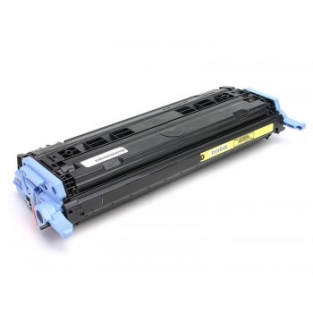 HP 124A (Q6002A) toner geel (huismerk gratis verzonden)