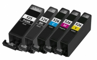 Canon PGI-525 / CLI-526 voordeelset 5 stuks met chip (huismerk)