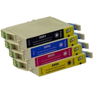 Epson T0556 voordeelset 8 stuks huismerk met chip