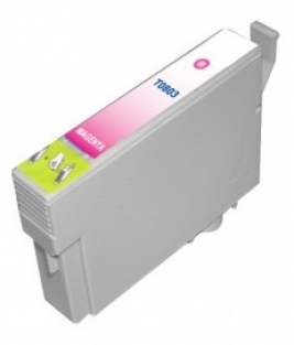 Epson T0803 inktartridge magenta met chip (huismerk)