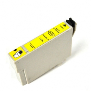 Epson T1284 inktcartridge geel met chip (huismerk)