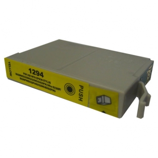 Epson T1294 inktcartridge geel met chip (huismerk)